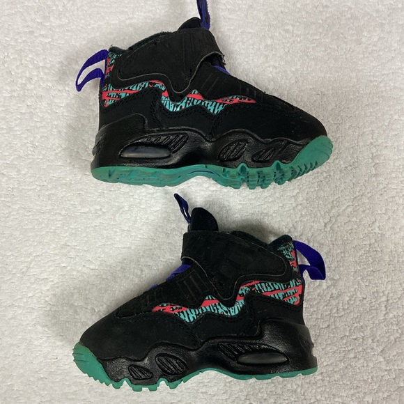 Nike air Griffey max 1 high tops black toddler 5 - Picture 2 of 7